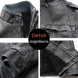 Faux Leather Jacket